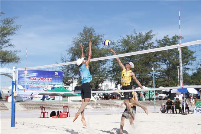 Giải vô địch Bóng chuyền bãi biển 2x2 quốc gia được tổ chức tại Quảng Trị