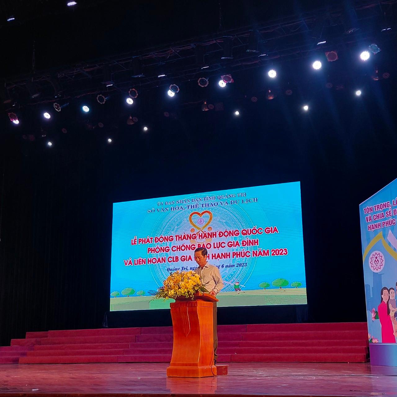 UBND tỉnh Quảng Trị ban hành Kế hoạch tổ chức Lễ phát động tháng hành động quốc gia phòng, chống...
