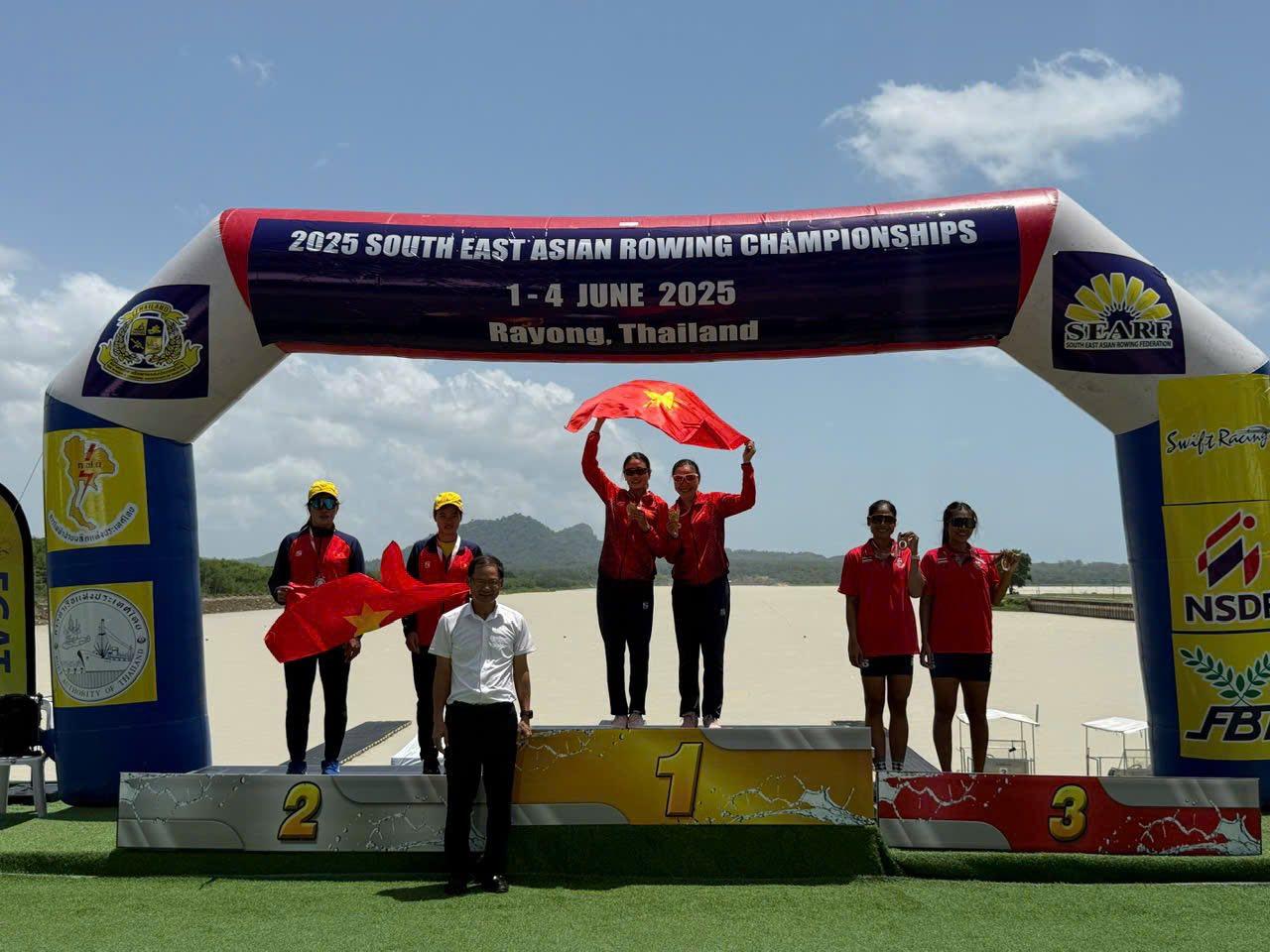 Rowing Quảng Trị tiếp tục khẳng định ở đấu trường Quốc tế