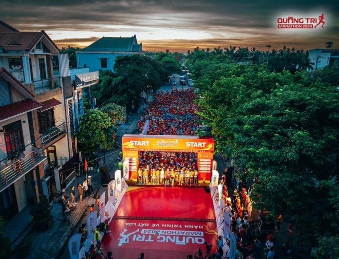 Runners dành mưa lời khen cho Quảng Trị Marathon 2024