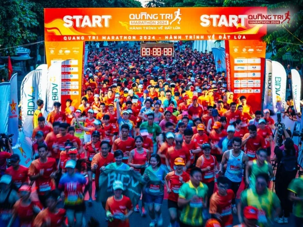Lời cảm ơn từ Ban Tổ chức Giải chạy Quảng Trị Marathon 2024
